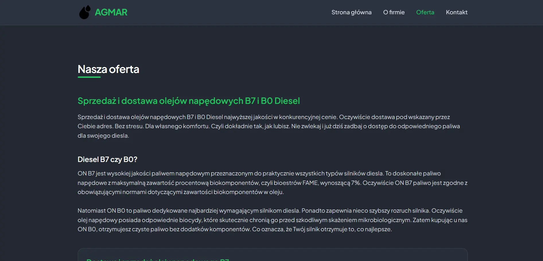 AGMAR Paliwa - Zrzut ekranu 2